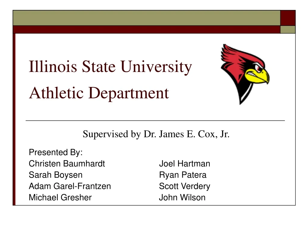 illinois state university athletic department