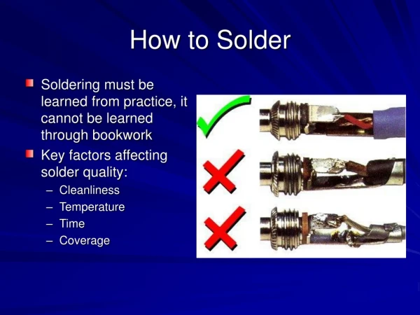How to Solder