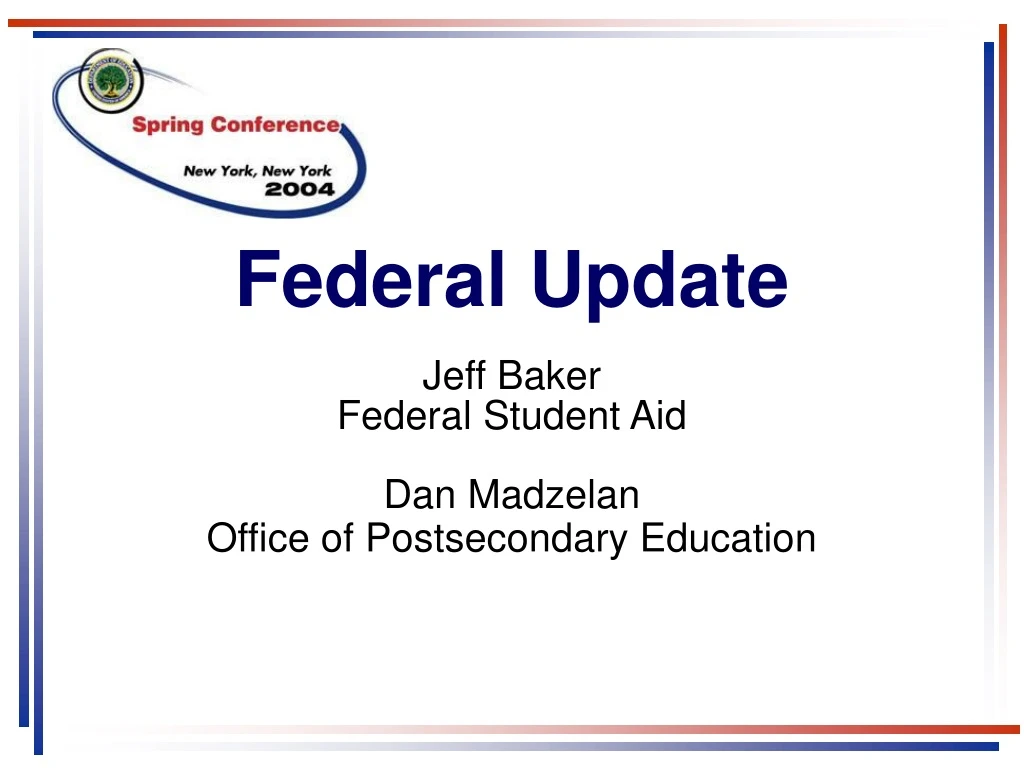 federal update