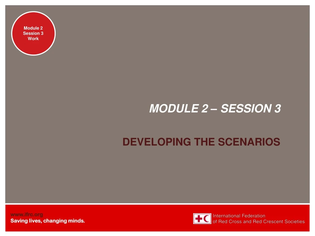 module 2 session 3