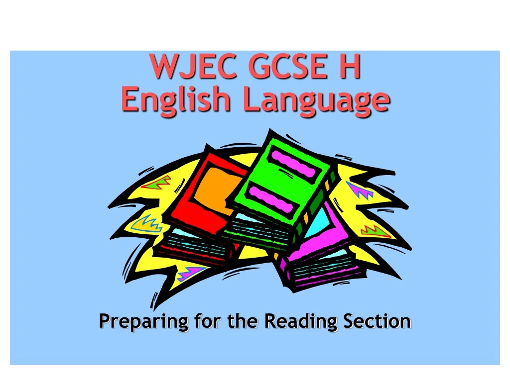 wjec gcse h english language preparing