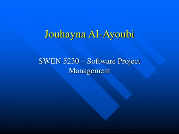 Jouhayna Al-Ayoubi
