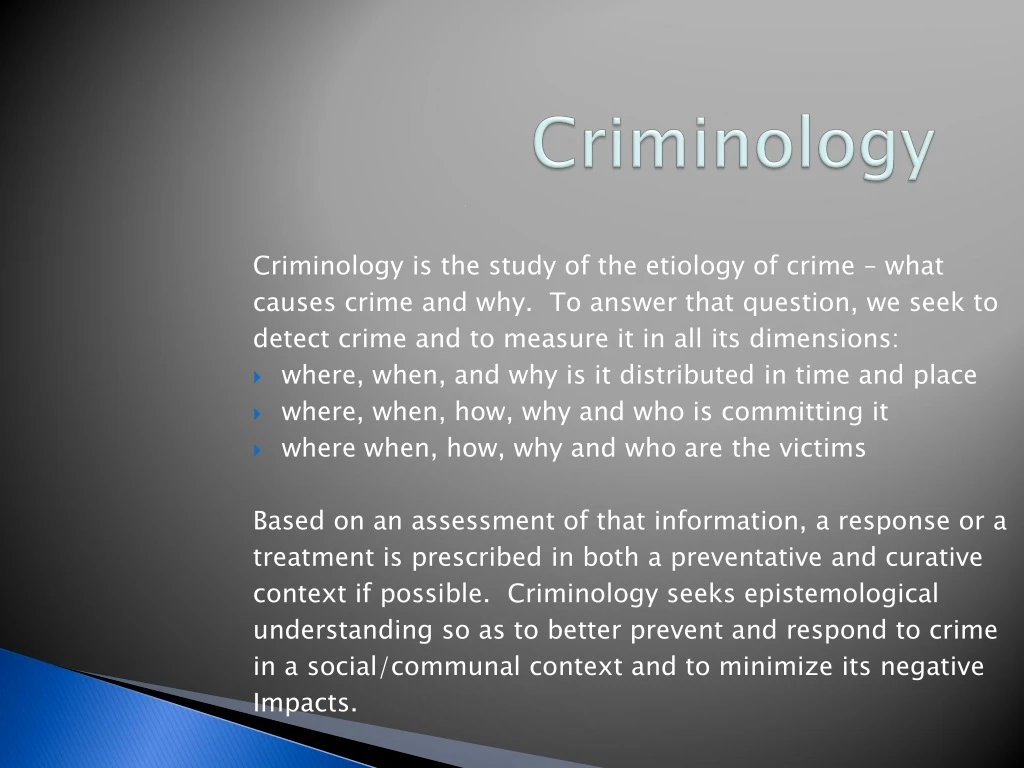 criminology