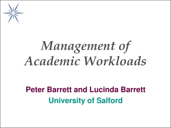 Management of Academic Workloads