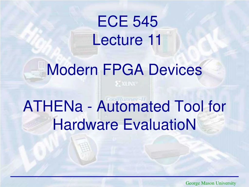 modern fpga d evices athena automated tool for hardware evaluation