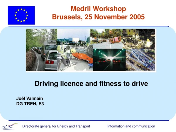 Medril Workshop Brussels, 25 November 2005
