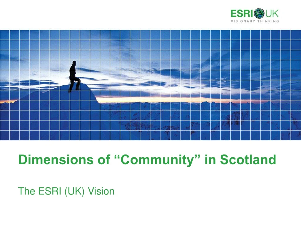 dimensions of community in scotland