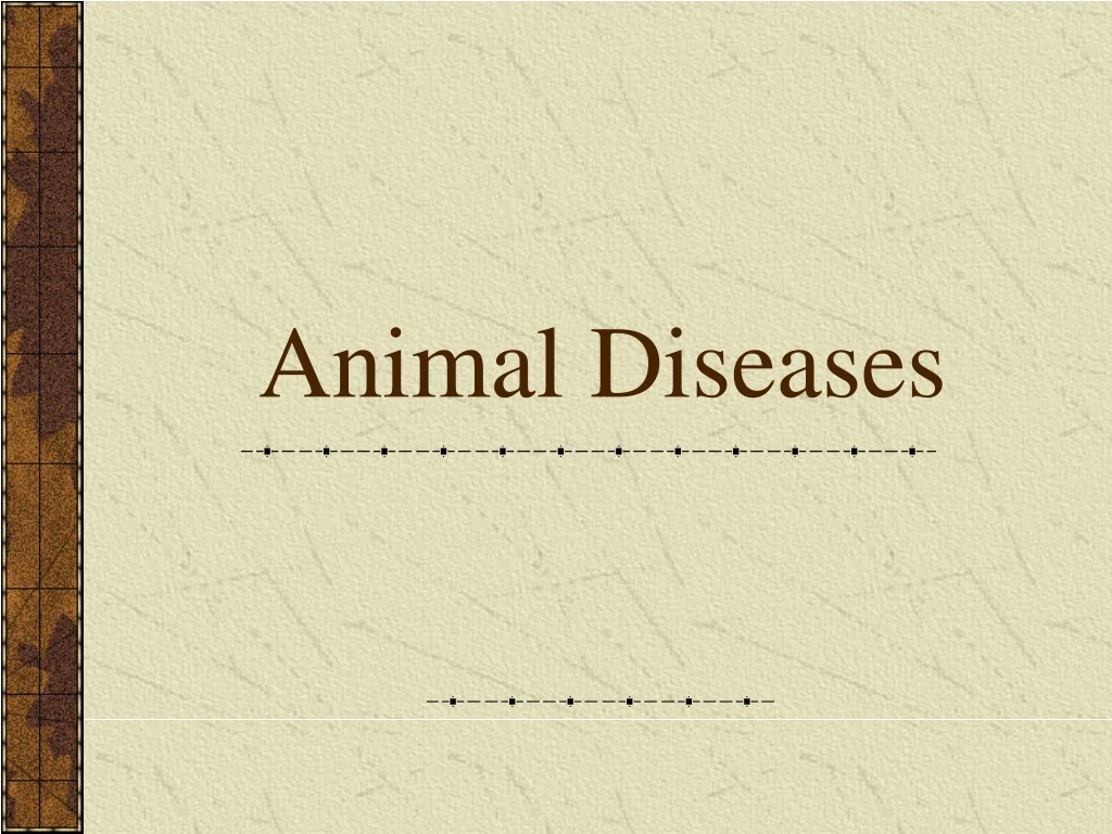 animal diseases