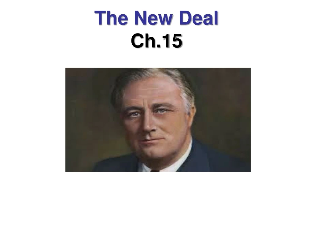 the new deal ch 15