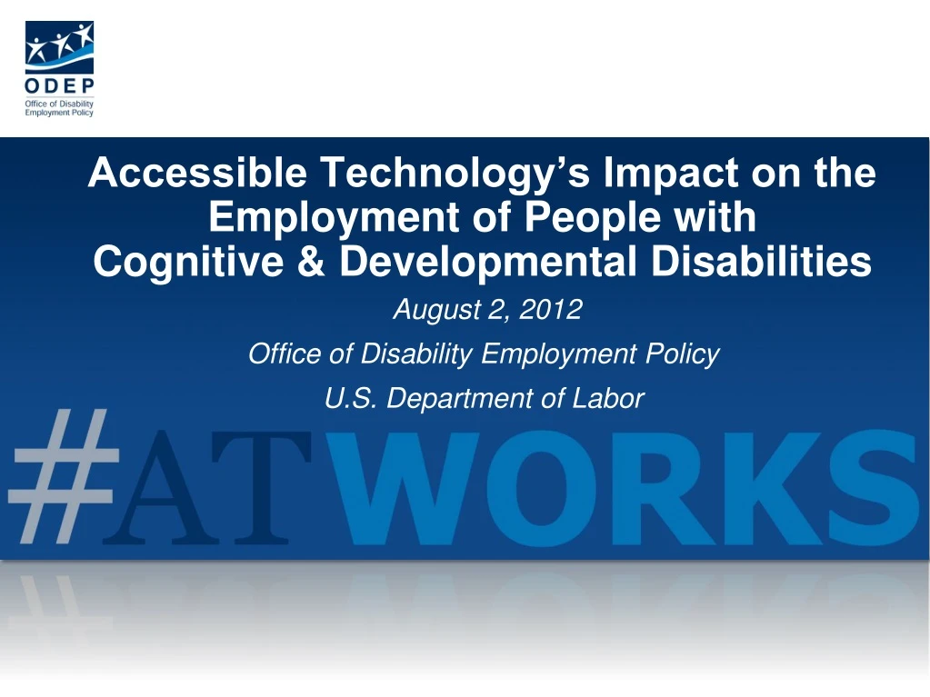 accessible technology s impact on the employment