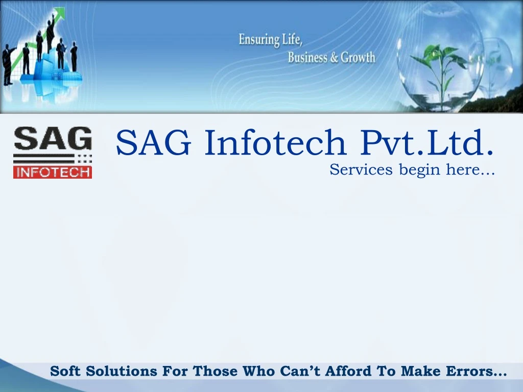 sag infotech pvt ltd