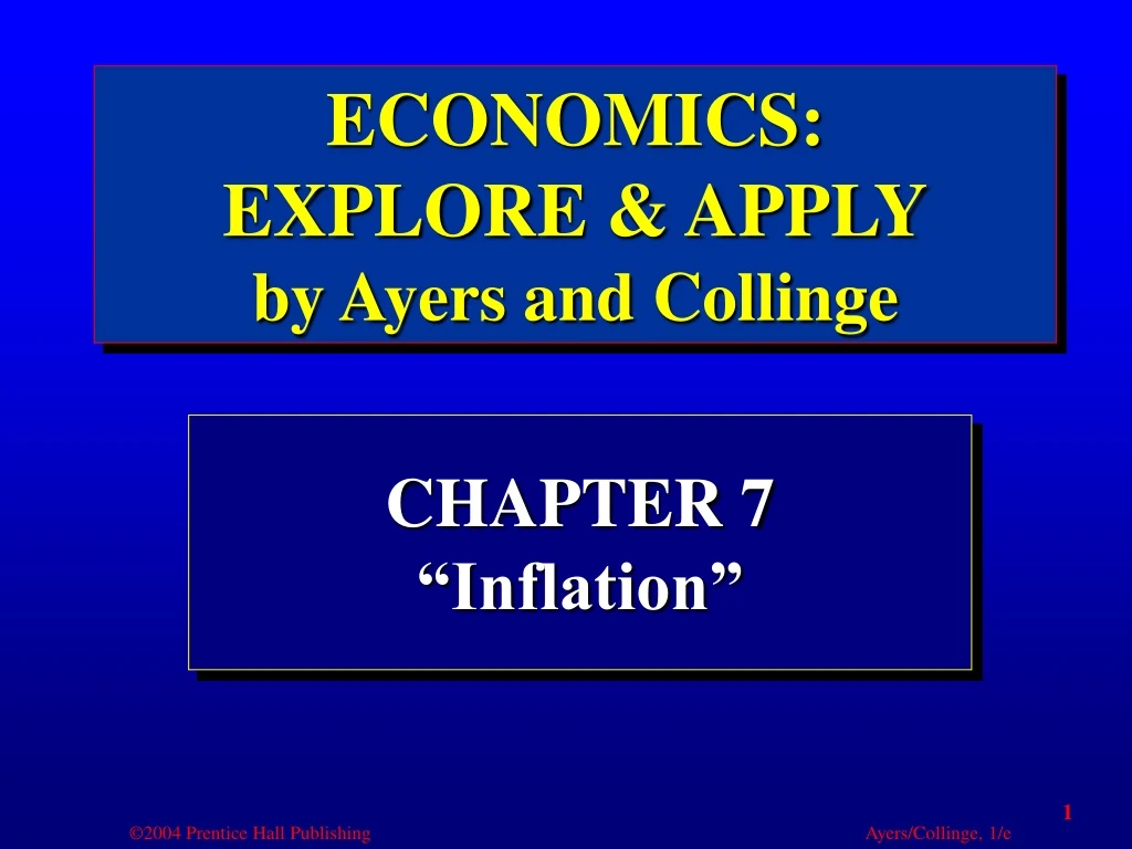 chapter 7 inflation