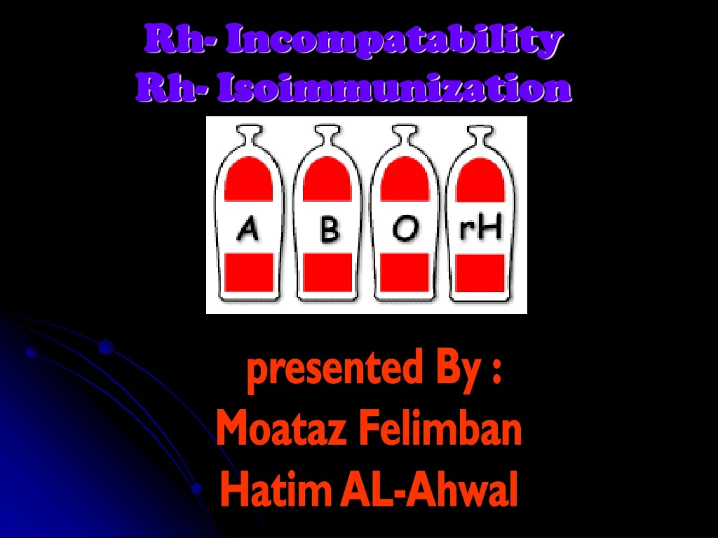 rh incompatability rh isoimmunization
