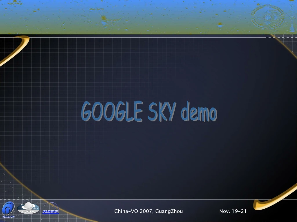 google sky demo