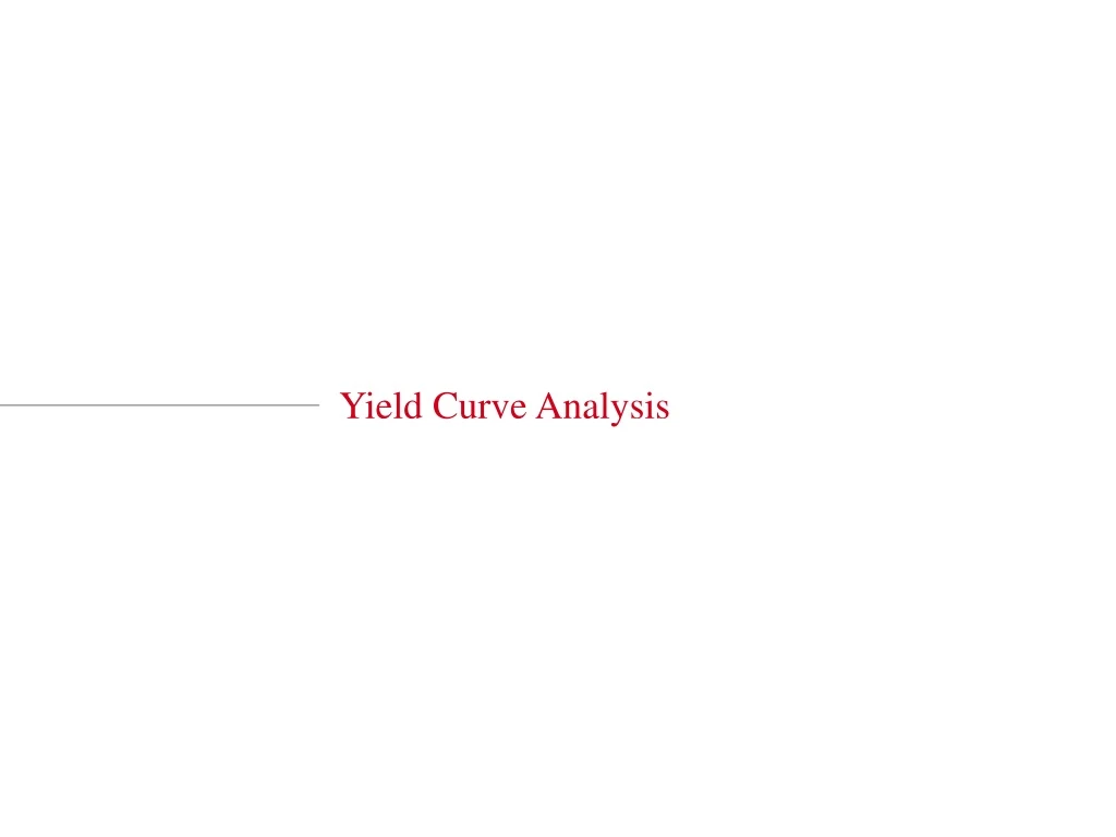 yield curve analysis