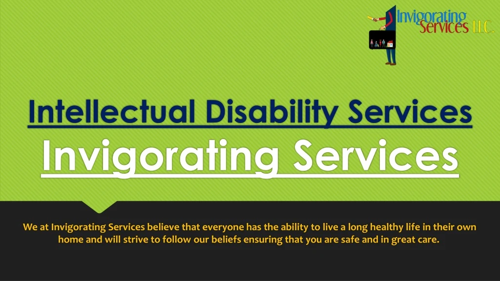 intellectual disability services invigorating
