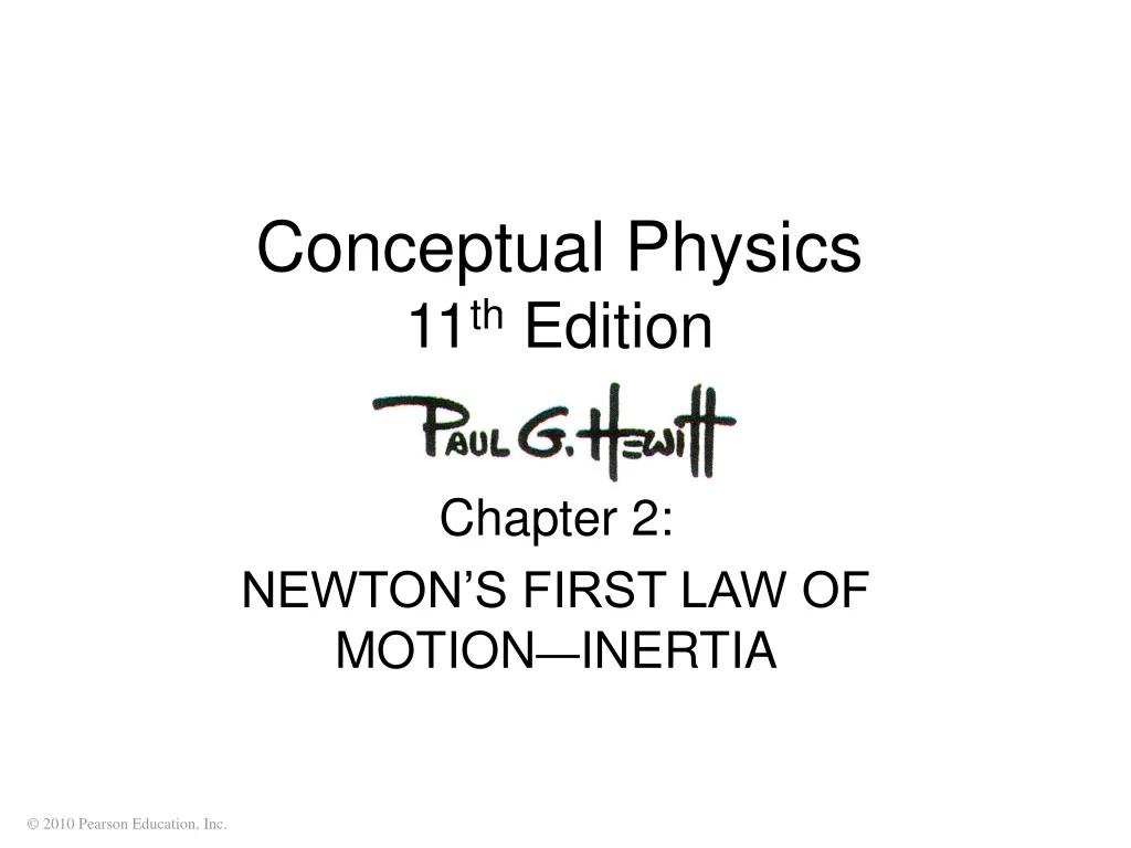 conceptual physics 11 th edition