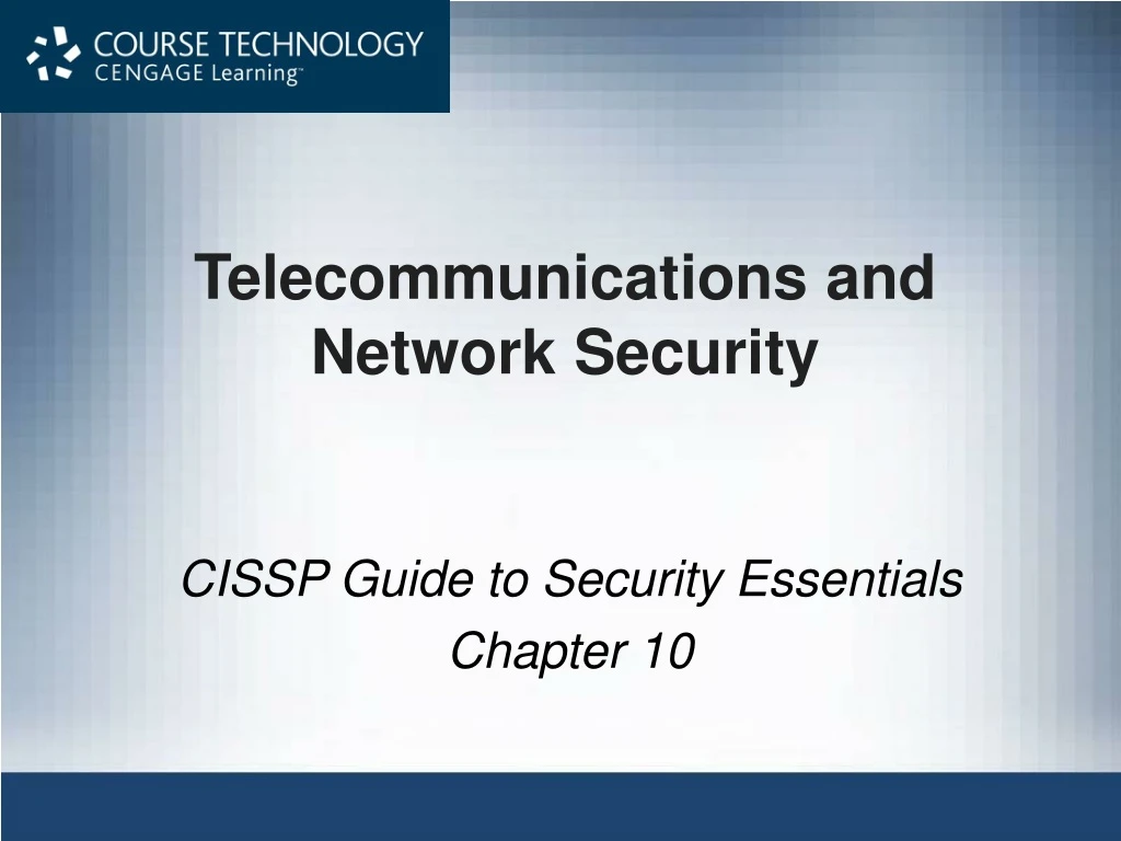 telecommunications and network security