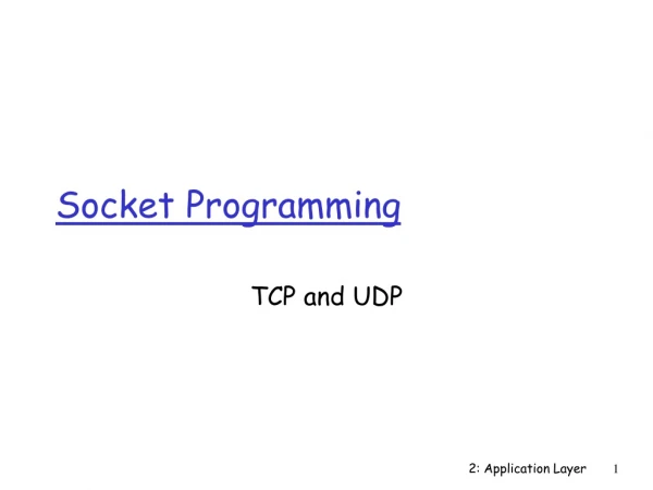 Socket Programming