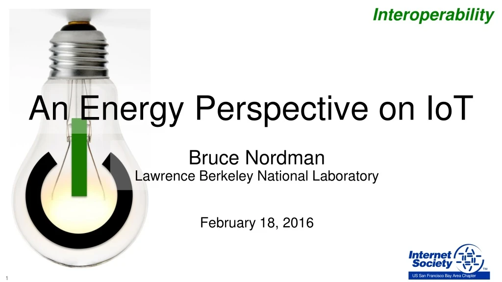 an energy perspective on iot