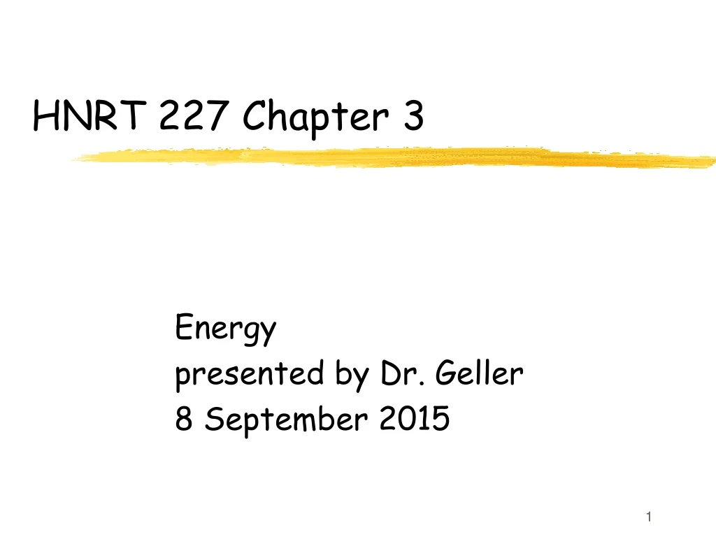 hnrt 227 chapter 3