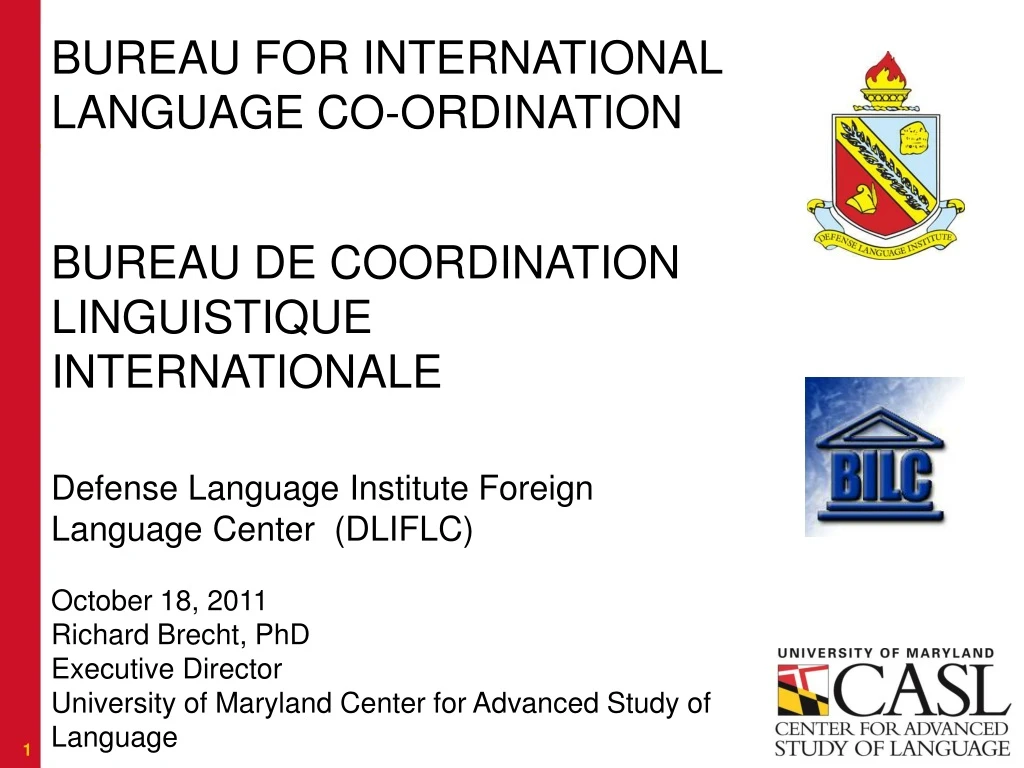 bureau for international language co ordination