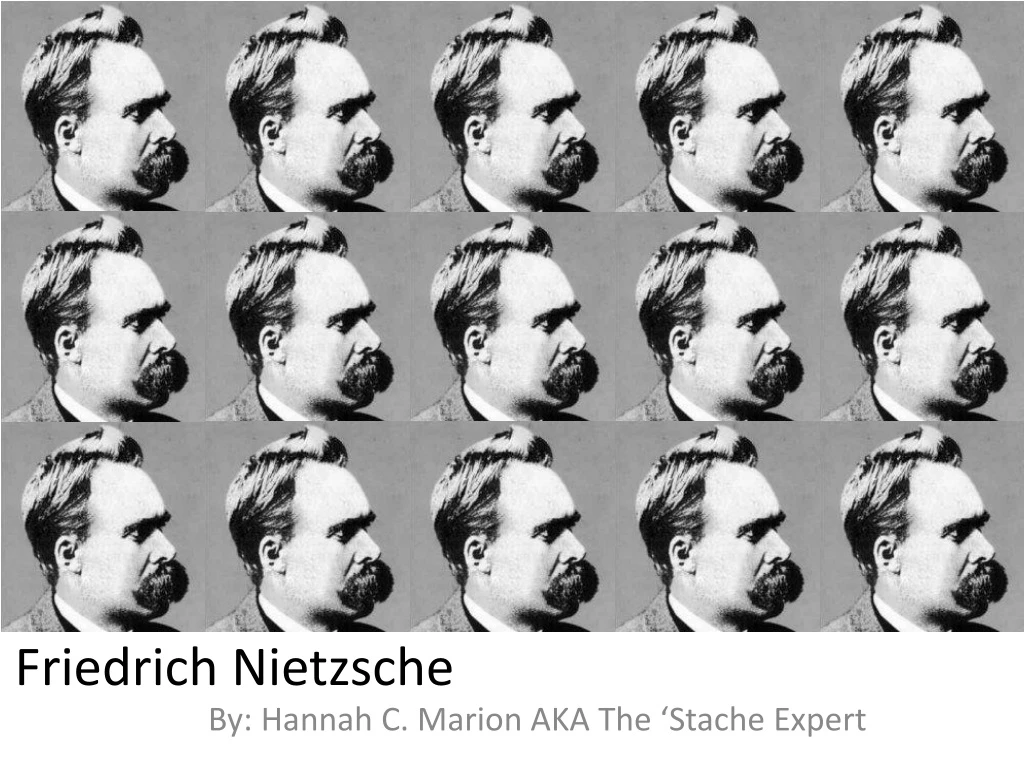 friedrich nietzsche