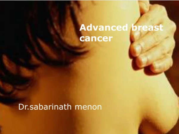 Advanced breast cancer