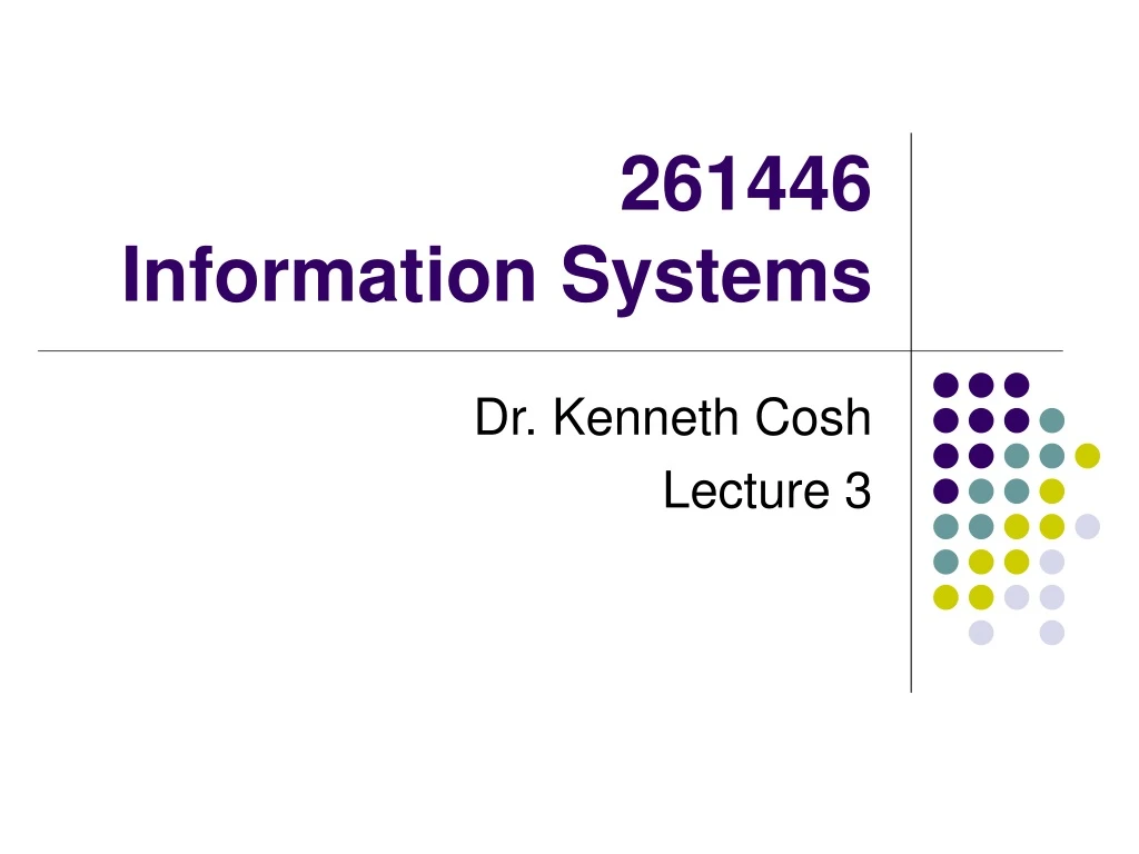 261446 information systems