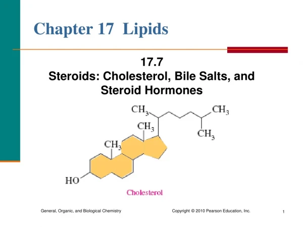 Chapter 17  Lipids