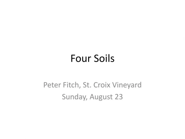 Four Soils