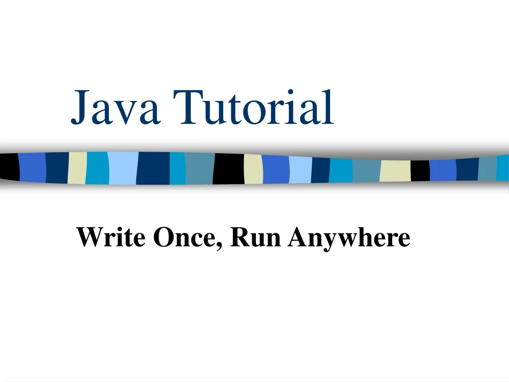 java tutorial