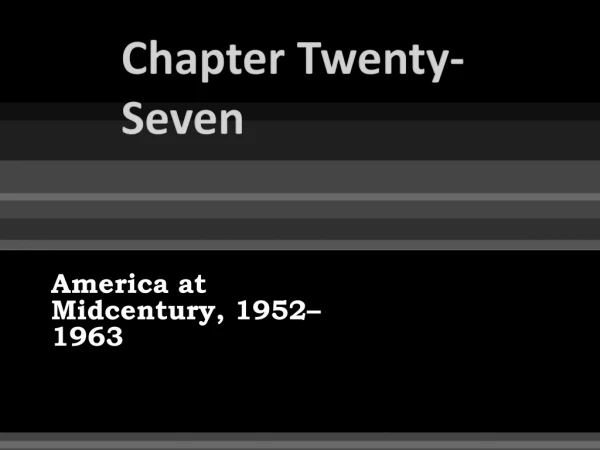 Chapter Twenty-Seven
