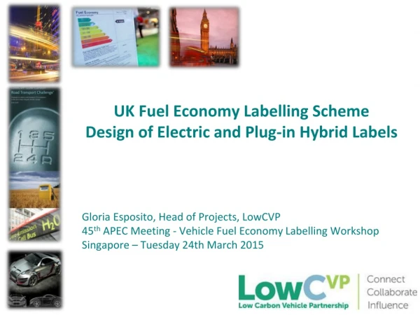 UK Fuel Economy Labelling Scheme Design of Electric and Plug-in Hybrid Labels