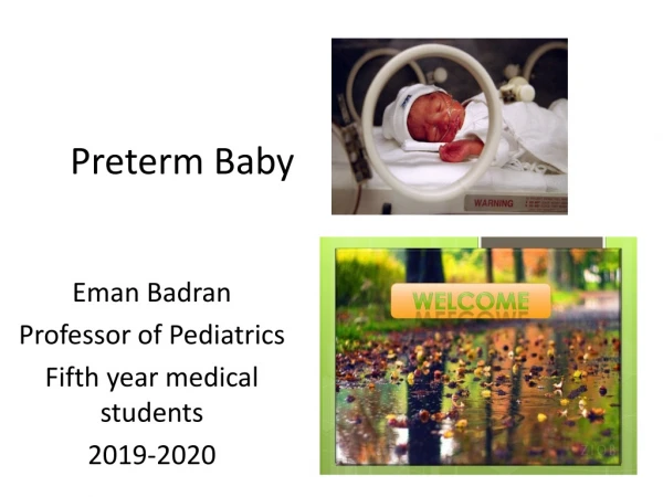 Preterm Baby