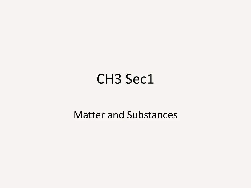 ch3 sec1