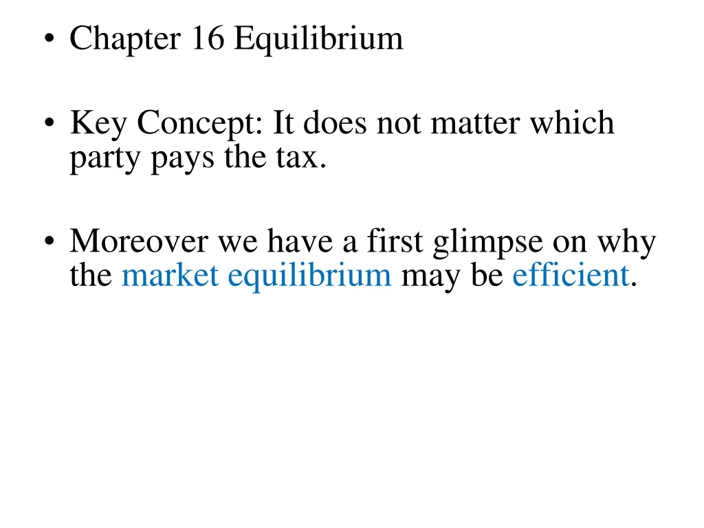 chapter 16 equilibrium key concept it does