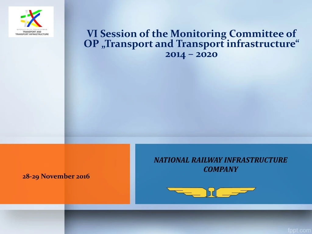 vi session of the monitoring committee