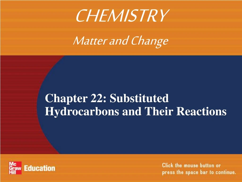 chemistry matter and change