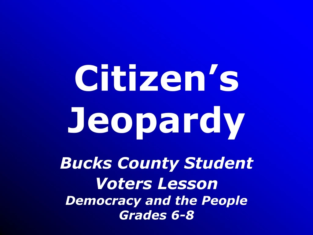 citizen s jeopardy