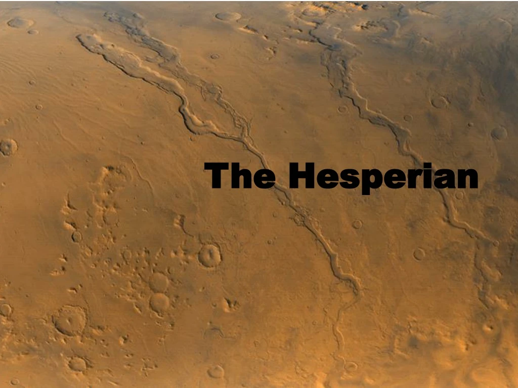 the hesperian