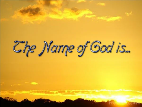 O LORD, our Lord, How excellent  is  Your name in all the earth! (Psalm 8:9)