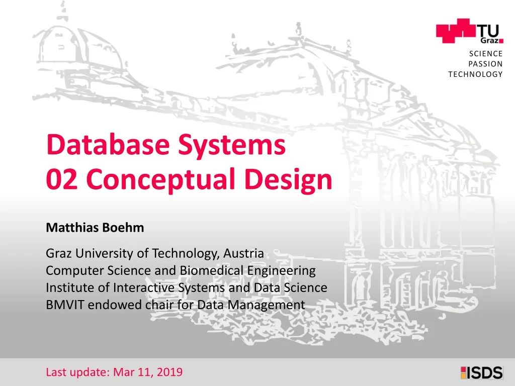 database systems 02 conceptual design