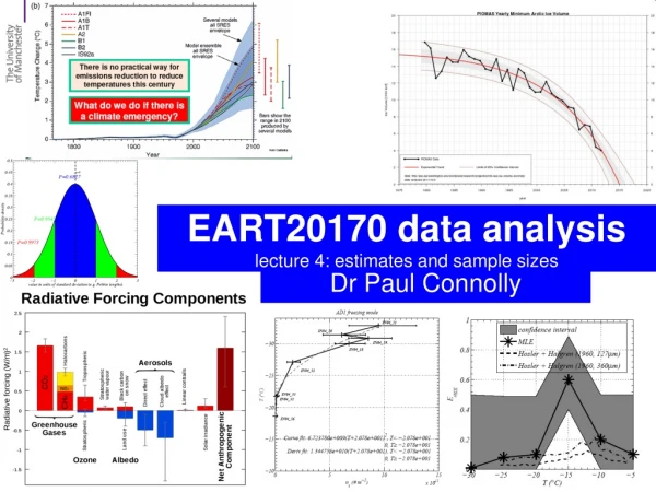 EART20170 data analysis lecture 4: estimates and sample sizes
