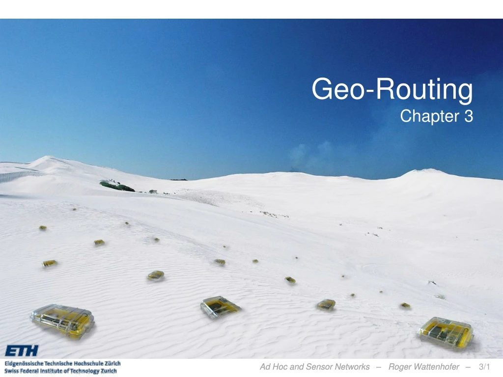 geo routing chapter 3