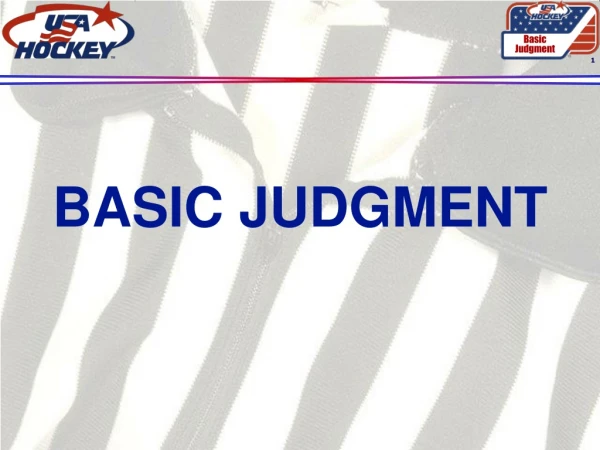 BASIC JUDGMENT