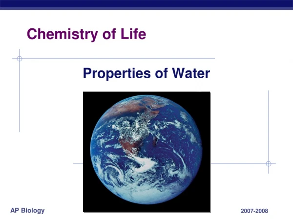 Chemistry of Life