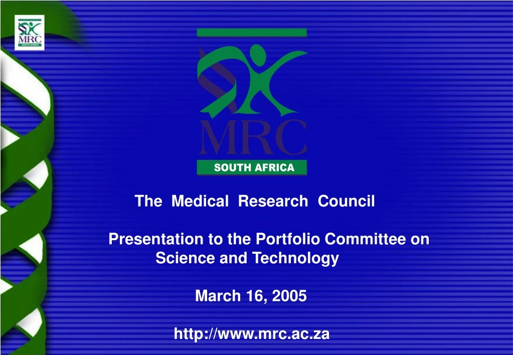 the medical research council presentation