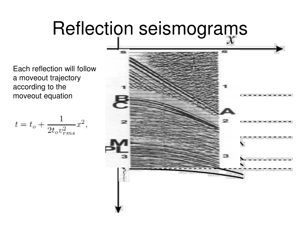 reflection seismograms