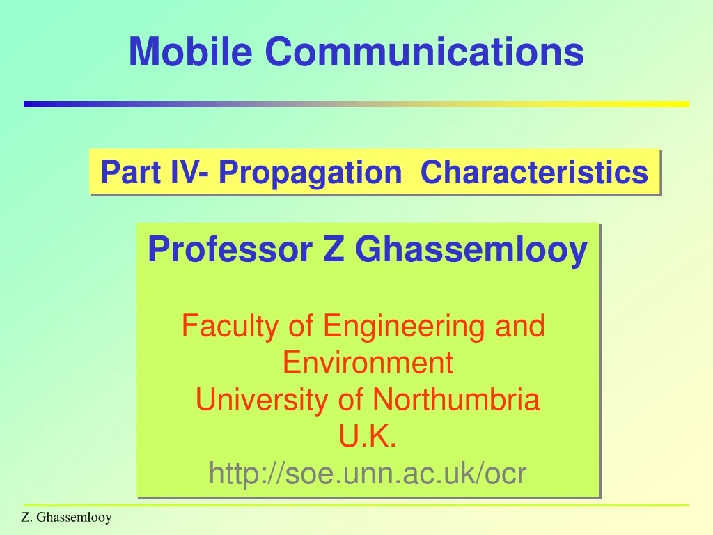 mobile communications